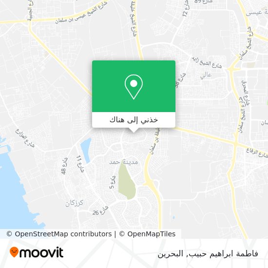 خريطة فاطمة ابراهيم حبيب