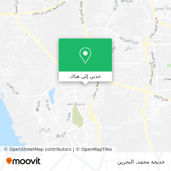 خريطة خديجة محمد