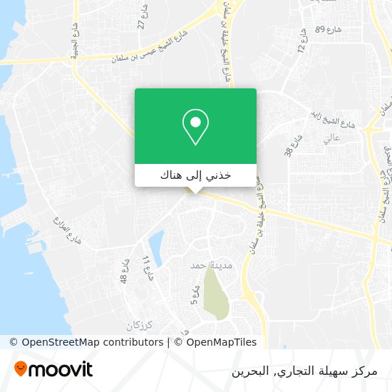 خريطة مركز سهيلة التجاري