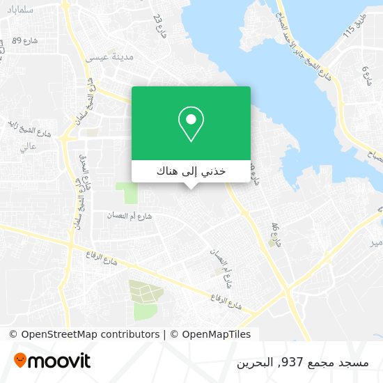 خريطة مسجد مجمع 937