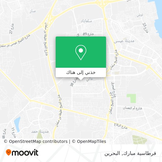 خريطة قرطاسية مبارك
