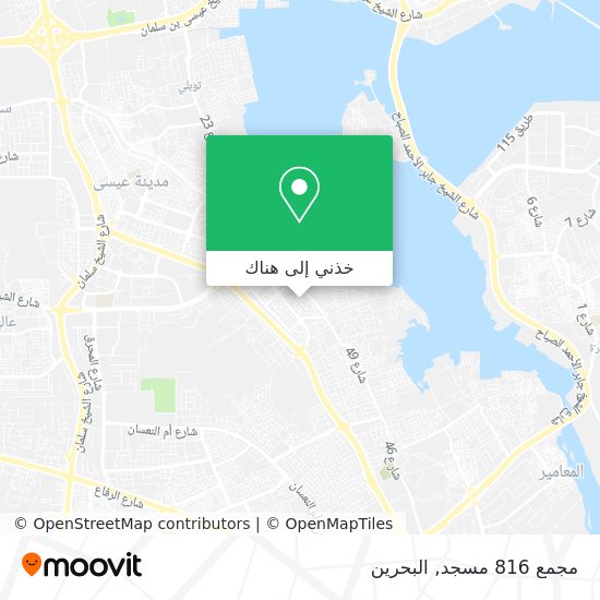 خريطة مجمع 816 مسجد