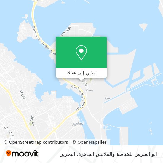 خريطة ابو العترش للخياطة والملابس الجاهزة