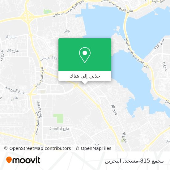 خريطة مجمع 815-مسجد