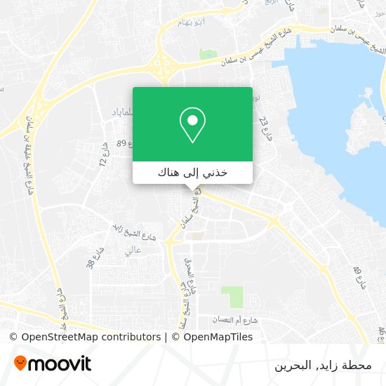 خريطة محطة زايد