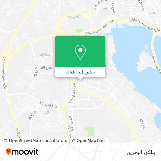 خريطة بتلكو