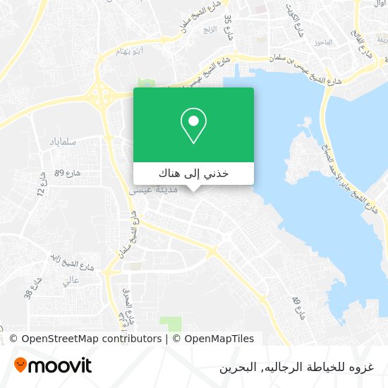 خريطة غزوه للخياطة الرجاليه