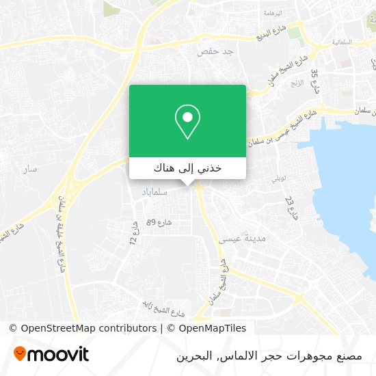 خريطة مصنع مجوهرات حجر الالماس
