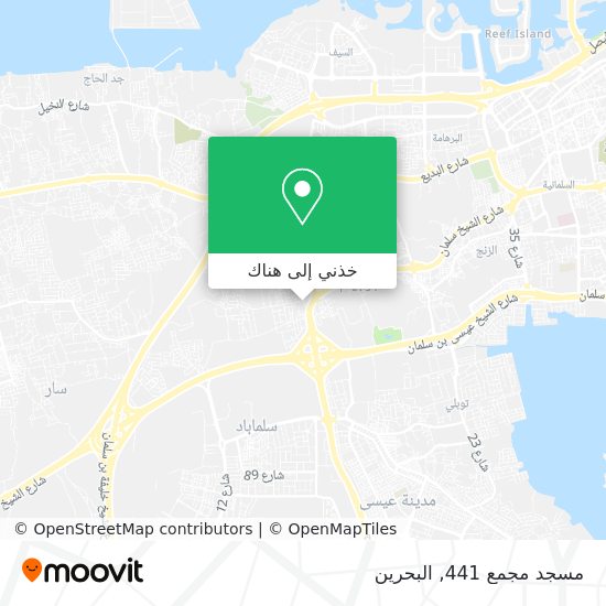 خريطة مسجد مجمع 441