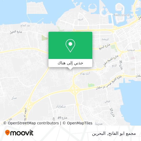 خريطة مجمع ابو الفاتح