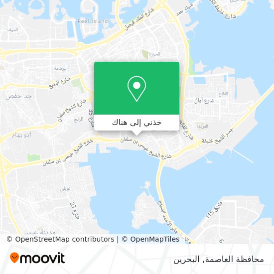 خريطة محافظة العاصمة