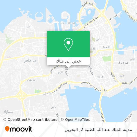 خريطة مدينة الملك عبد الله الطبية 2