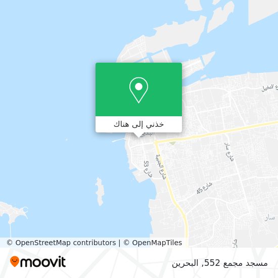 خريطة مسجد مجمع 552
