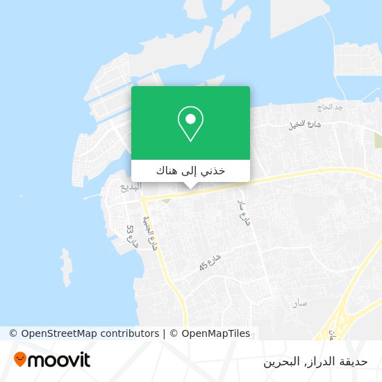 خريطة حديقة الدراز