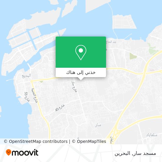 خريطة مسجد سار