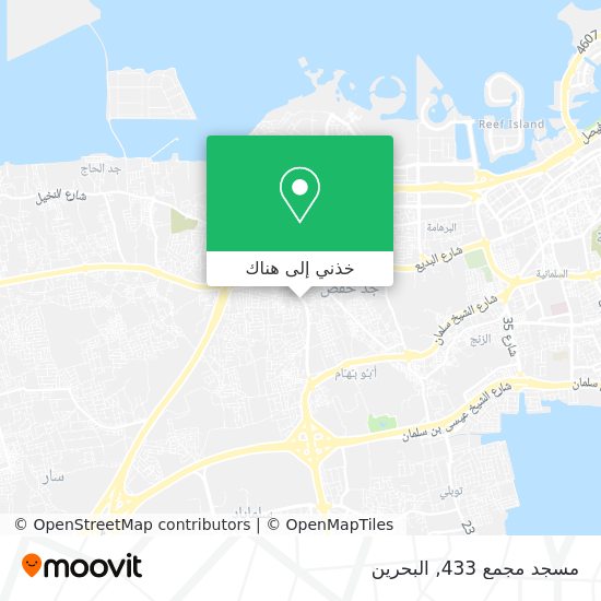 خريطة مسجد مجمع 433
