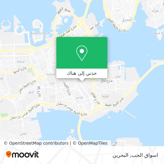 خريطة اسواق الحب
