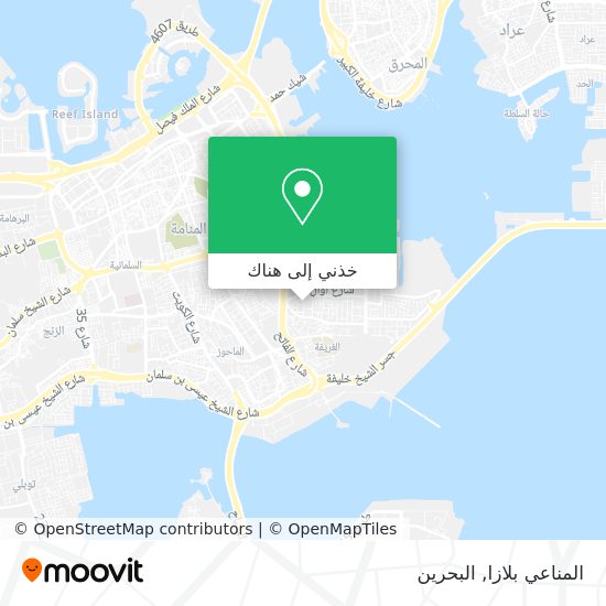 خريطة المناعي بلازا