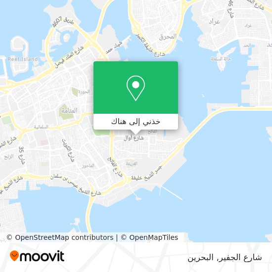 خريطة شارع الجفير