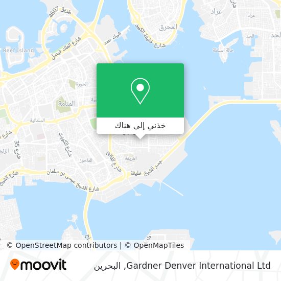 خريطة Gardner Denver International Ltd