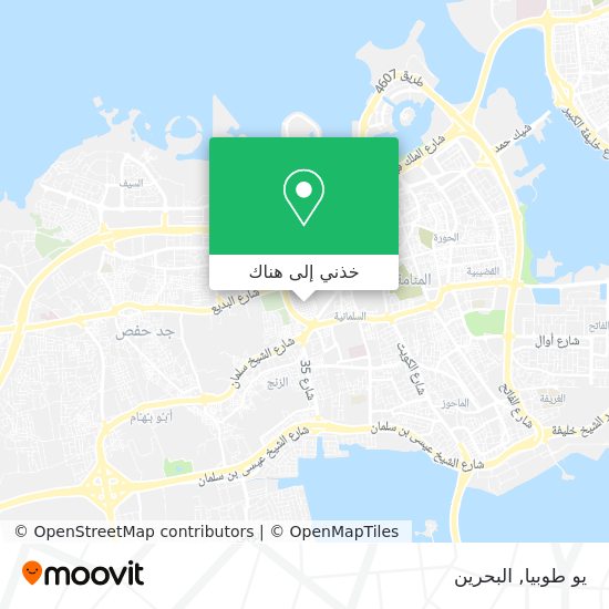 خريطة يو طوبيا