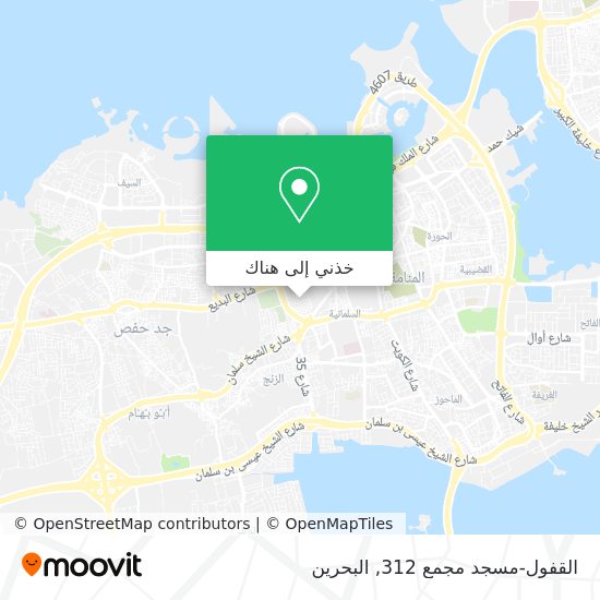 خريطة القفول-مسجد مجمع 312