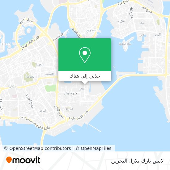 خريطة لانس بارك بلازا