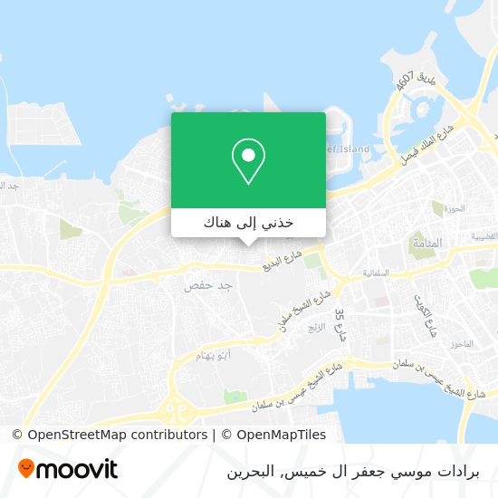 خريطة برادات موسي جعفر ال خميس