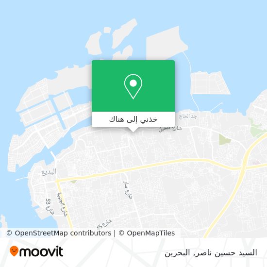 خريطة السيد حسين ناصر