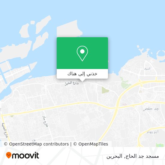 خريطة مسجد جد الحاج