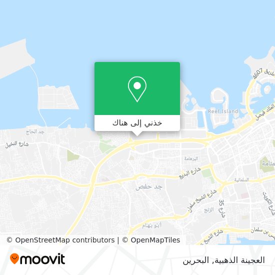 خريطة العجينة الذهبية