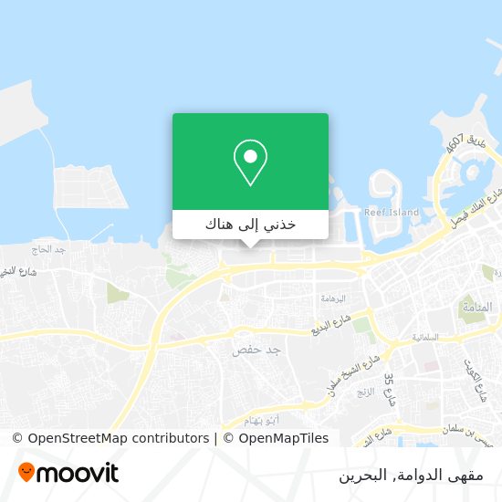 خريطة مقهى الدوامة