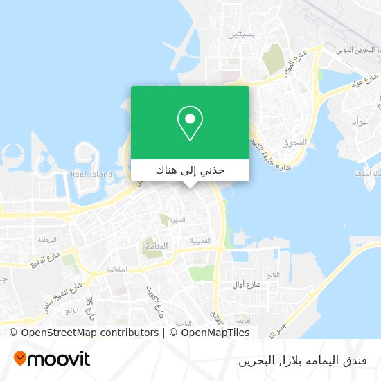 خريطة فندق اليمامه بلازا