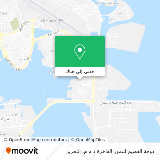 خريطة دوحة القصيم للتمور الفاخرة ذ م م