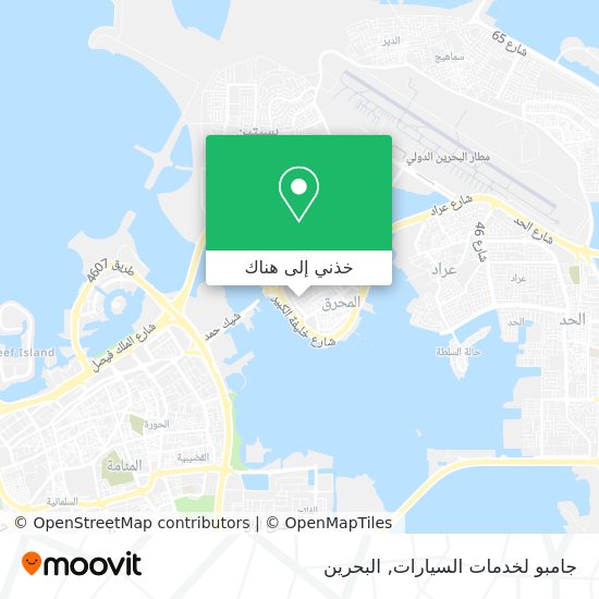 خريطة جامبو لخدمات السيارات