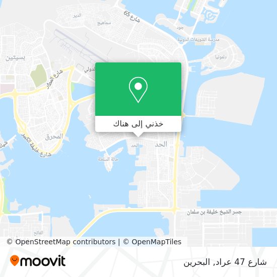 خريطة شارع 47 عراد