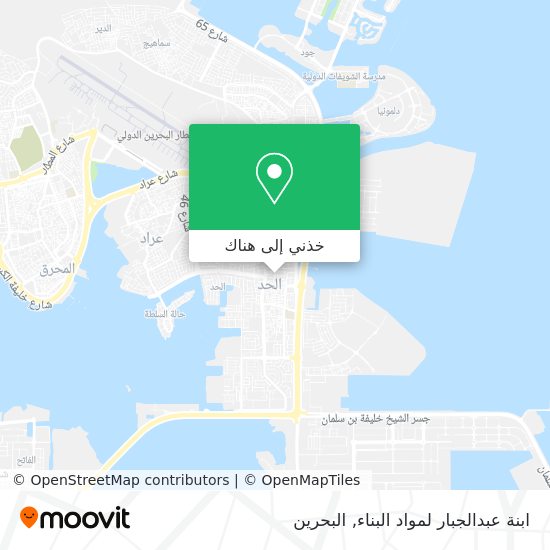 خريطة ابنة عبدالجبار لمواد البناء