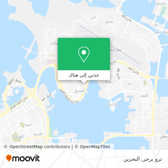 خريطة ترو برجر