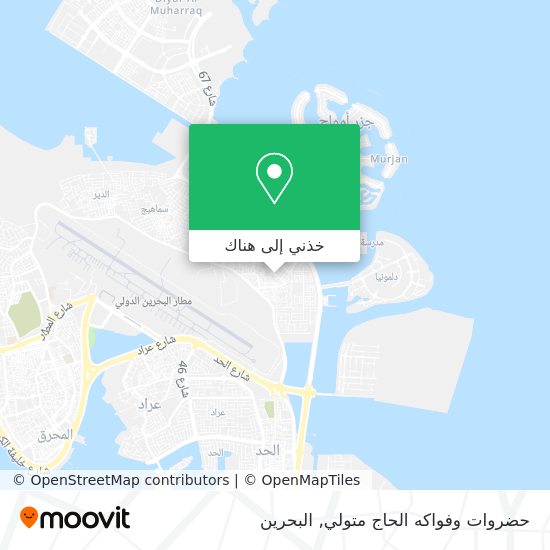 خريطة حضروات وفواكه الحاج متولي