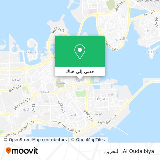 خريطة Al Qudaibiya