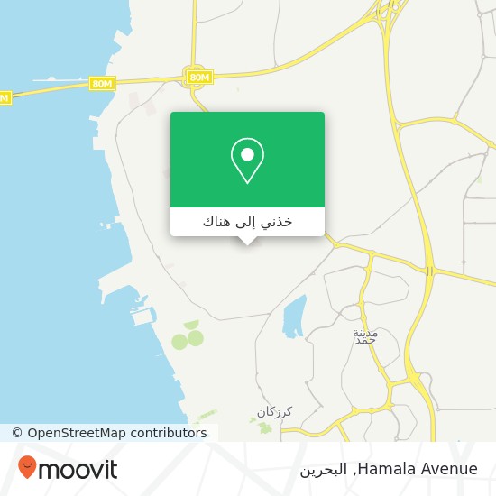 خريطة Hamala Avenue