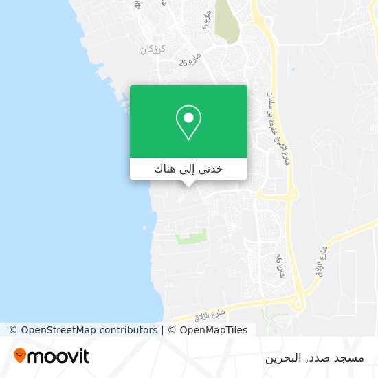 خريطة مسجد صدد