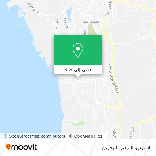 خريطة استوديو التركيز