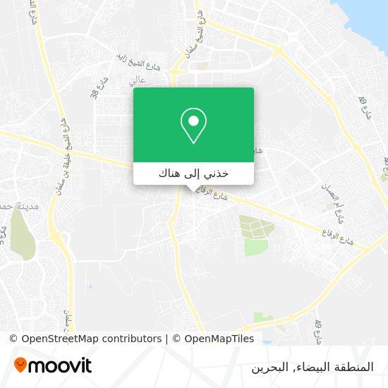 خريطة المنطقة البيضاء