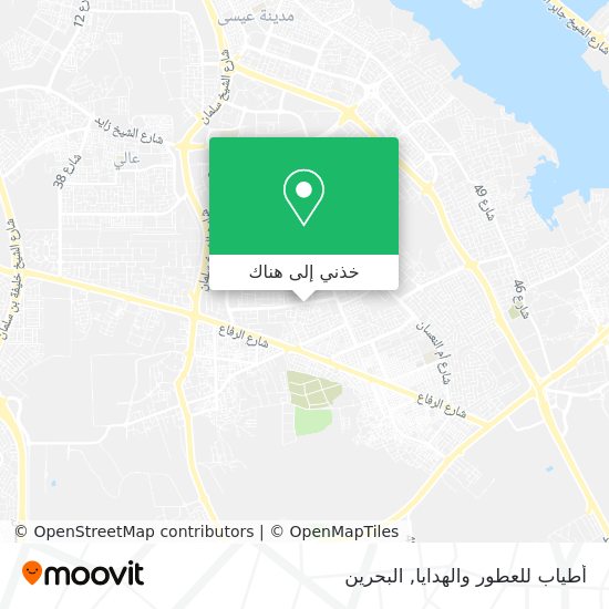 خريطة أطياب للعطور والهدايا