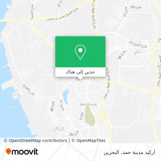 خريطة أركيد مدينة حمد