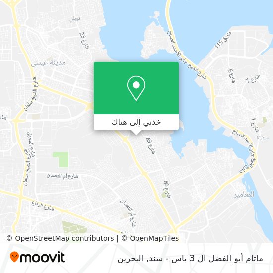 خريطة ماتام أبو الفضل ال 3 باس - سند