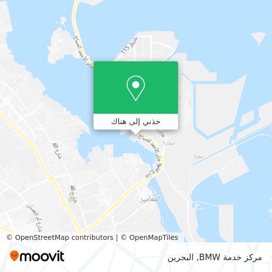 خريطة مركز خدمة BMW