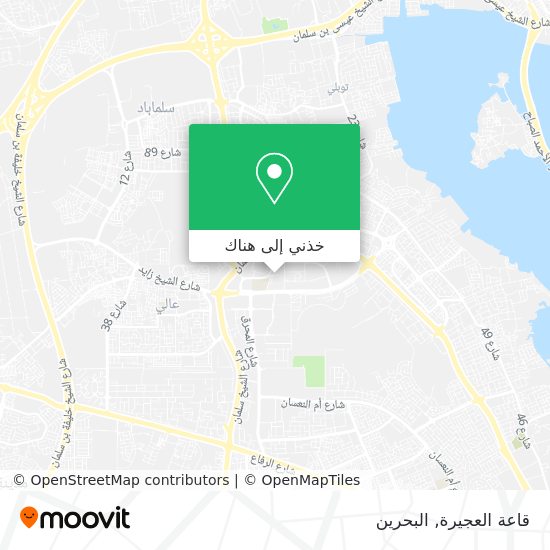 خريطة قاعة العجيرة