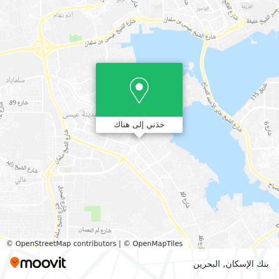 خريطة بنك الإسكان